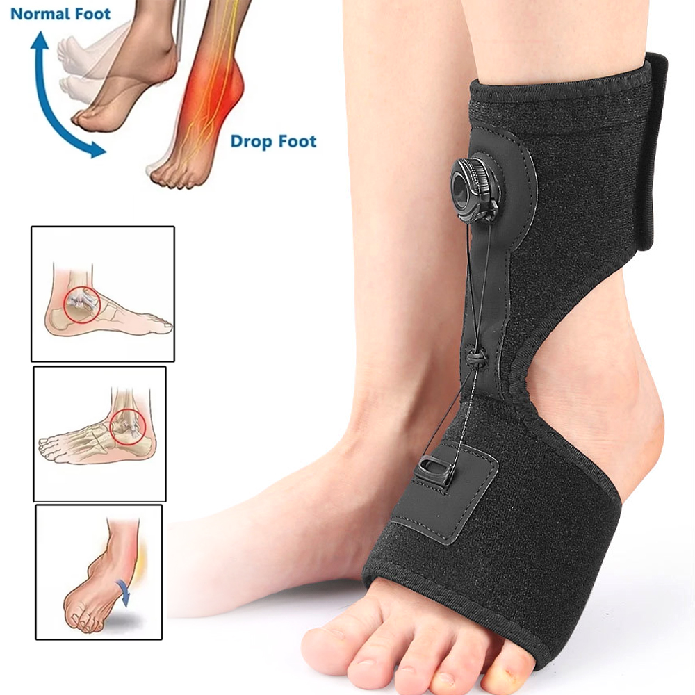 Women'S Shoes Plantar Fasciitis - 1 個の圧縮足底筋膜炎ナイトスプリント、ドロップフットブレース調節可能な回転ノブ睡眠サポートフットドロップ女性男性用
