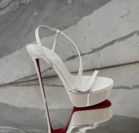 Metallic Heel Sandal - メタリックレザーのプラットフォームスティレットサンダル、セクシーなローズゴールド、2026年夏、ハイヒール、オープントゥ、高級デザイナー、パーティーギフトシューズ