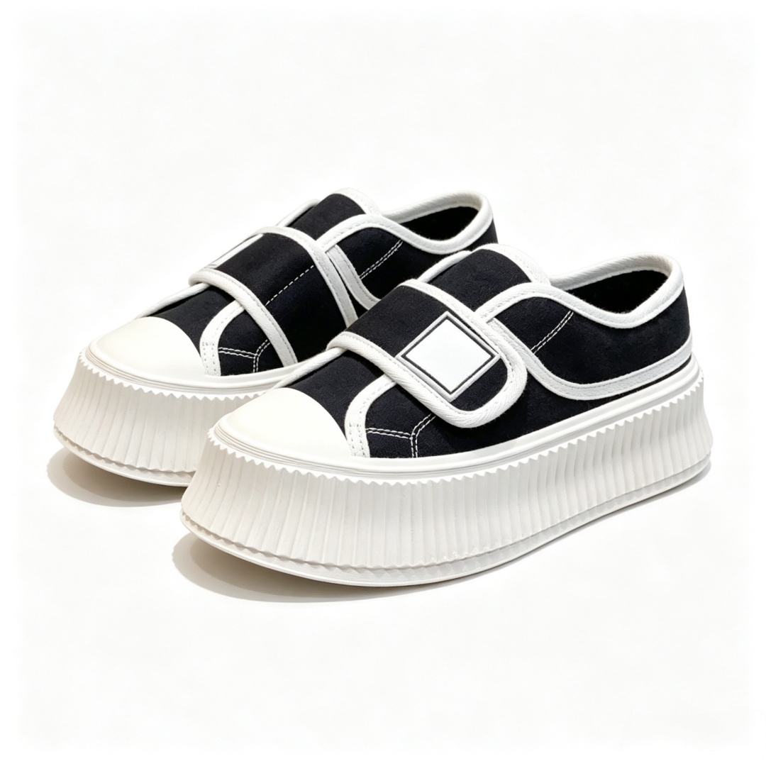 Women Shoes Luxury Brand - 高級ブランド レディース カジュアルシューズ G47414 通勤靴 手作りの厚底アッパーキャンバスでありながらスタイリッシュで多用途に使える
