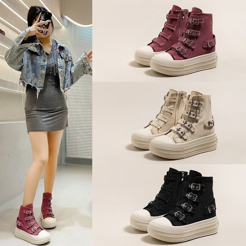 レディースシューズ 2025年春夏新作 カジュアル万能 ハイ - Women'S Shoes In Fashion のレビューと価格