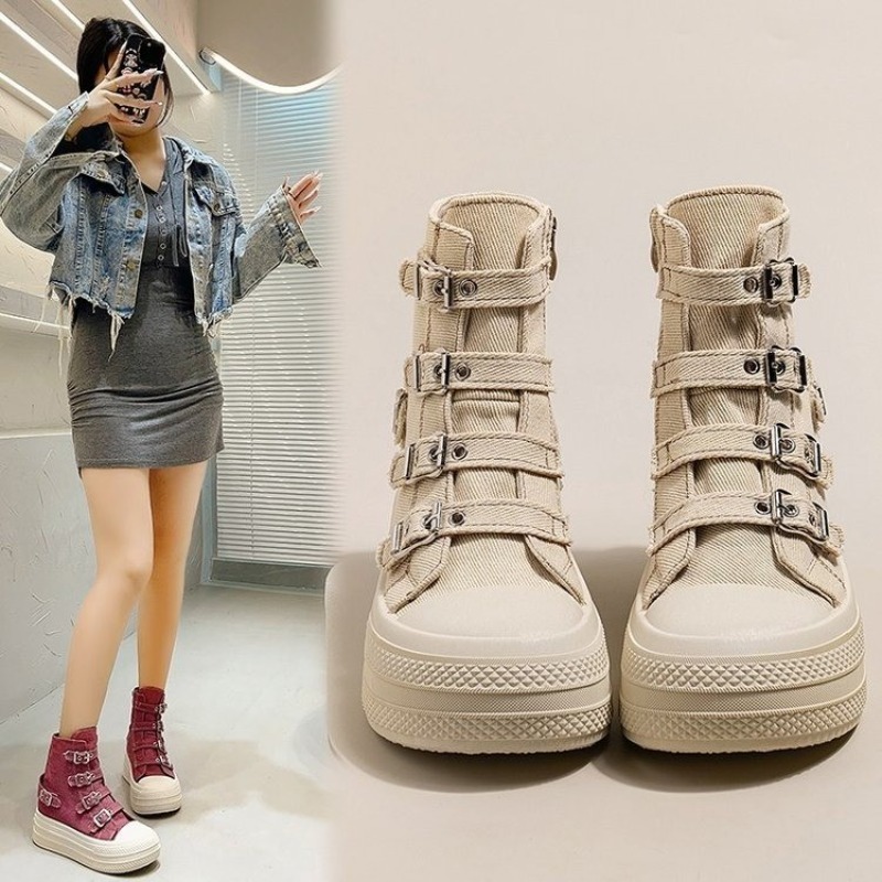 レディースシューズ 2025年春夏新作 カジュアル万能 ハイ - Women'S Shoes In Fashion のレビューと価格