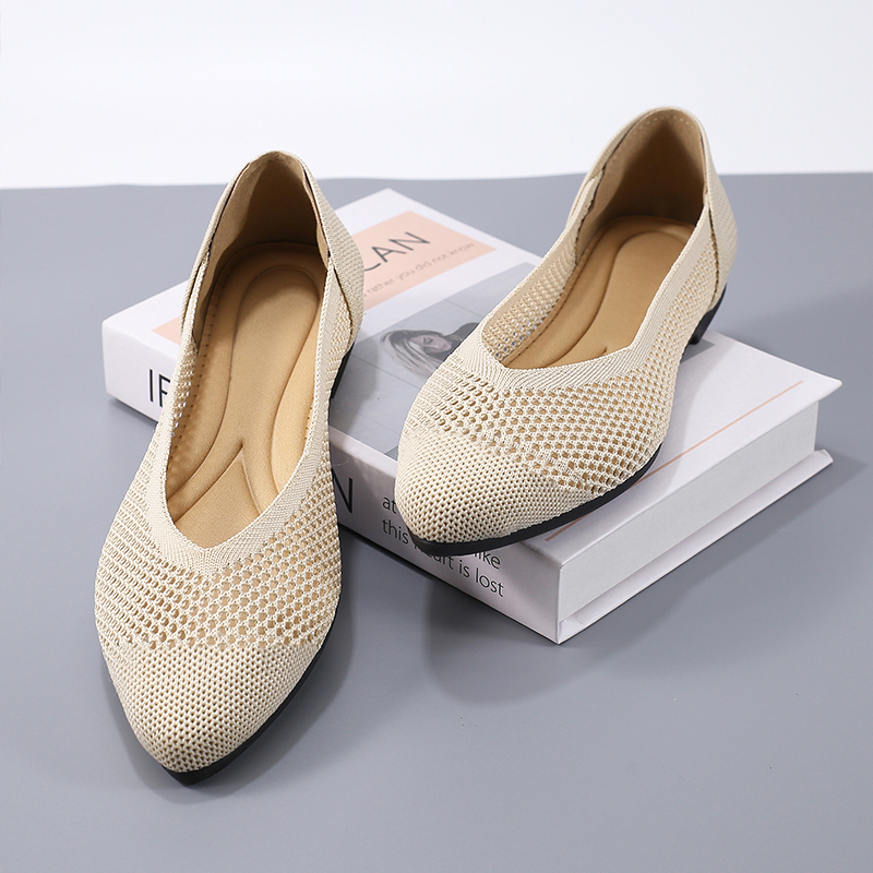 新しい春夏のポインテッドトゥスリッポンレディースシューズ、通 - Women Shoes Jd のレビューと価格