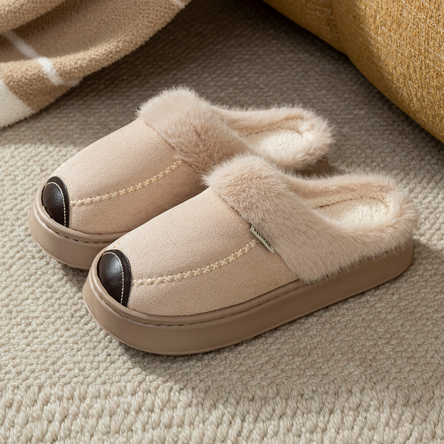 女性用ぬいぐるみスリッパブーツ冬用女の子用屋内暖かい屋外滑り - Women Shoes Boots のレビューと価格