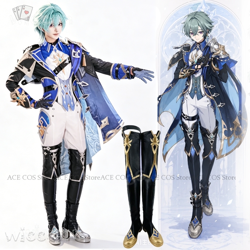 原神ローヘンハイニーブーツ - ユニセックスプラスサイズコス - Knee High Boots Women のレビューと価格
