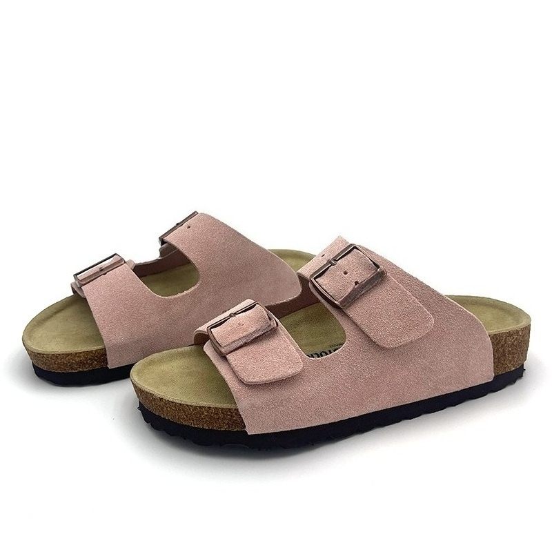 ファッションスエードレザー プラットフォームスリッパ ユニセ - Cork Wedge Sandal のレビューと価格