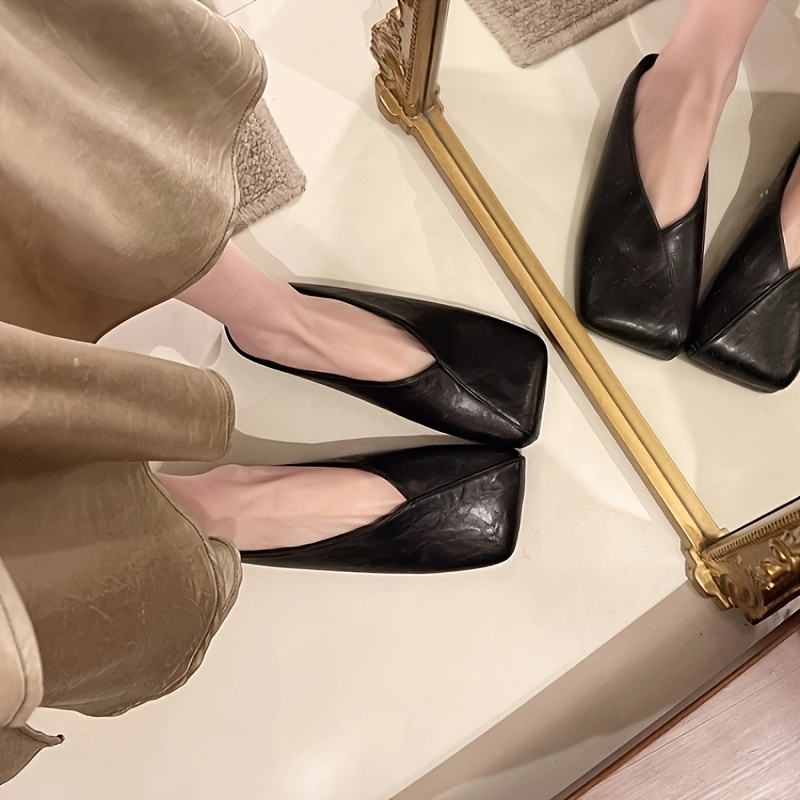 春夏新作スクエアヘッド多用途フラットボトムアウトドアレディー - Slip On Mule Flat のレビューと価格