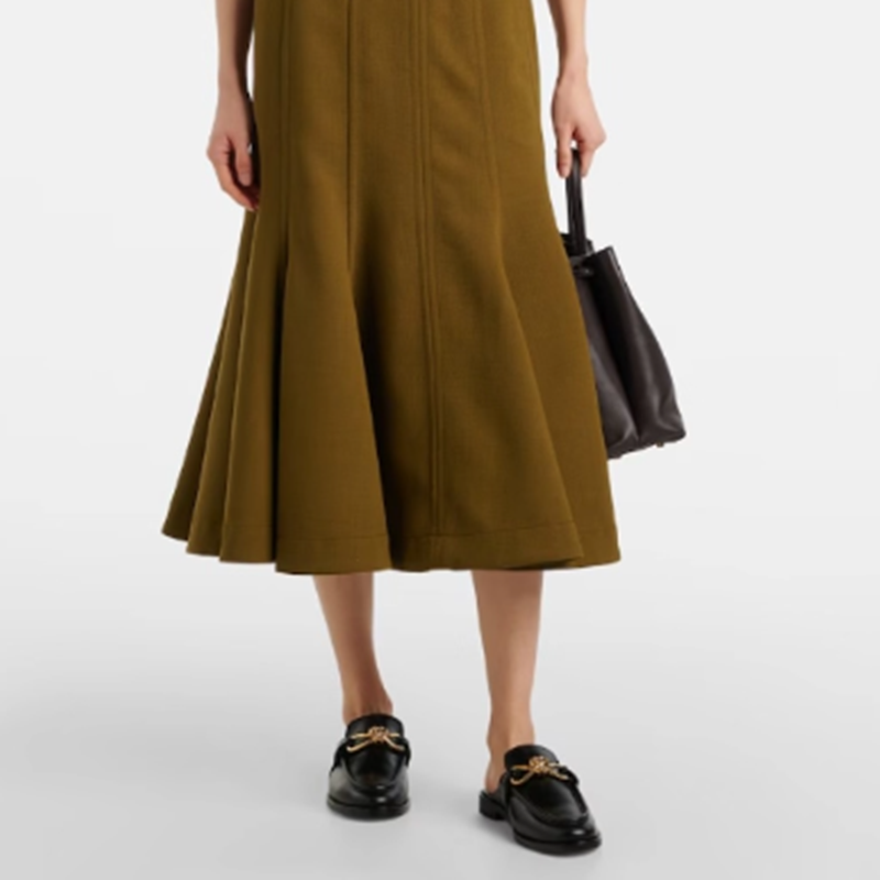 金属バックルハーフスリッパ女性のためのレトロ高品質本革ミュー - Slip On Mule Flat のレビューと価格