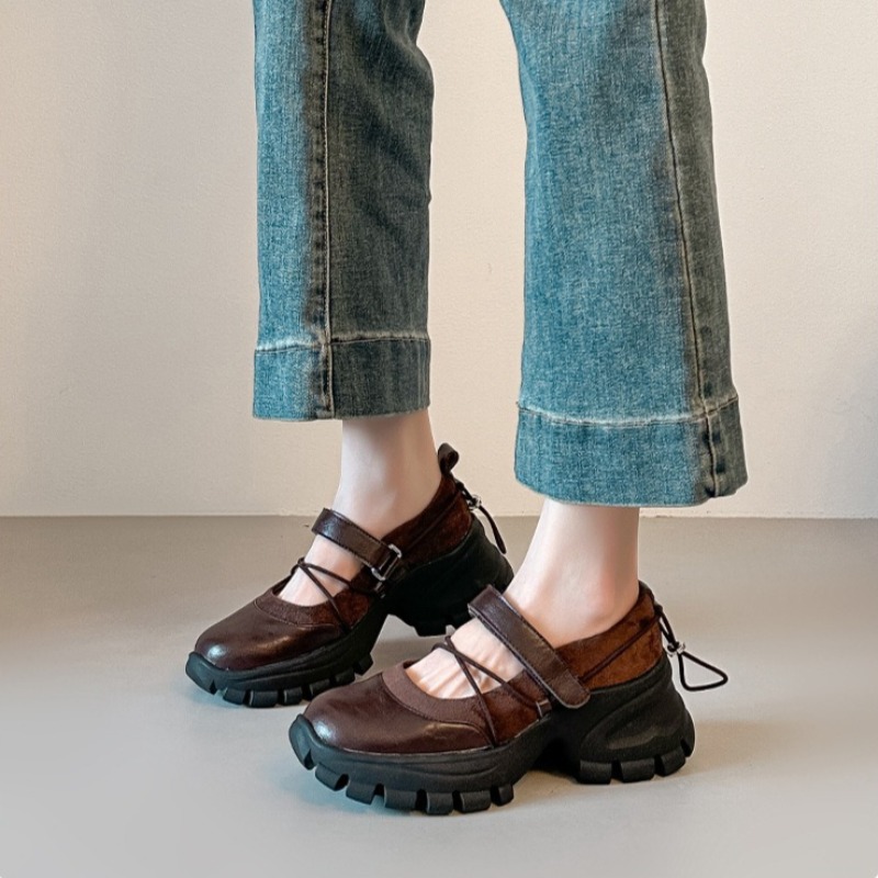 新しいレトロバレエメリージェーンシューズファッションソフトソ - Women'S Shoes In Fashion のレビューと価格
