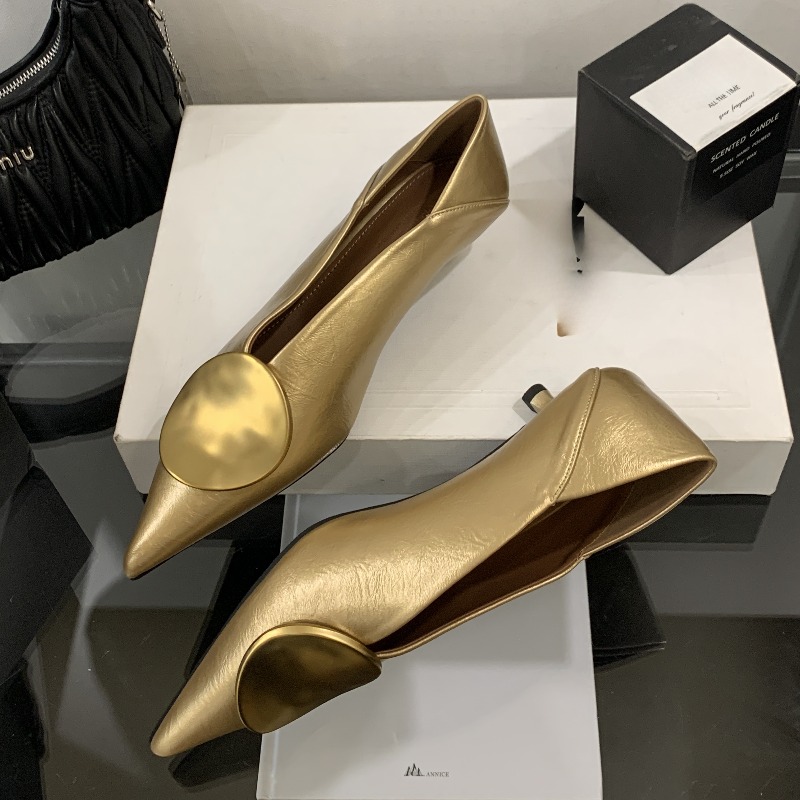 2025年春夏 ポインテッドトゥ スリッポン レディース フ - Women'S Shoes In Fashion のレビューと価格