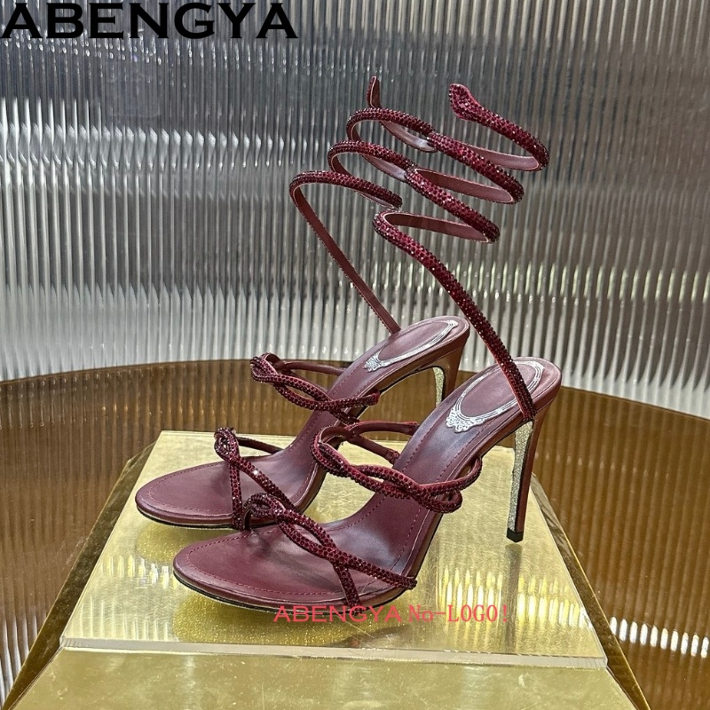 ホットセール ハイヒールサンダル レディース ラインストーン - Women Shoes Sale のレビューと価格