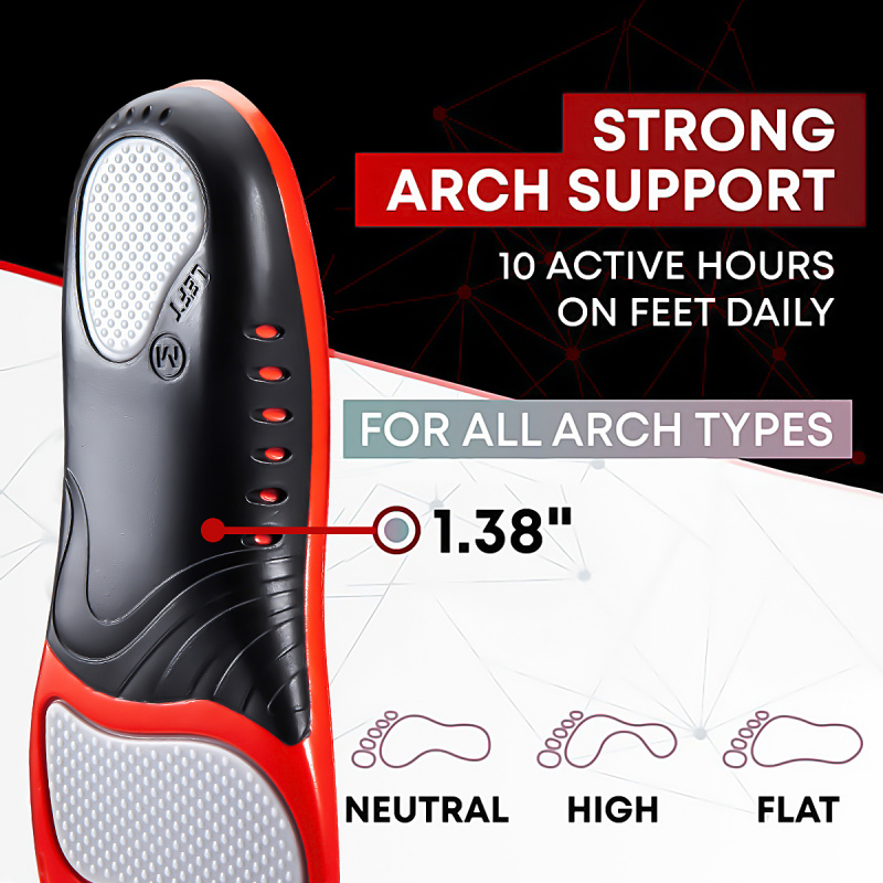 プレミアムシリコンゲルインソール 靴用 男女兼用 整形外科ア - Women'S Shoes Plantar Fasciitis のレビューと価格