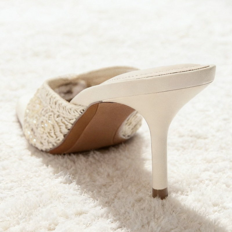 織り紐ビーズエレガントな女性用サンダル2026年夏デザイナー - Women Shoes Luxury Brand のレビューと価格