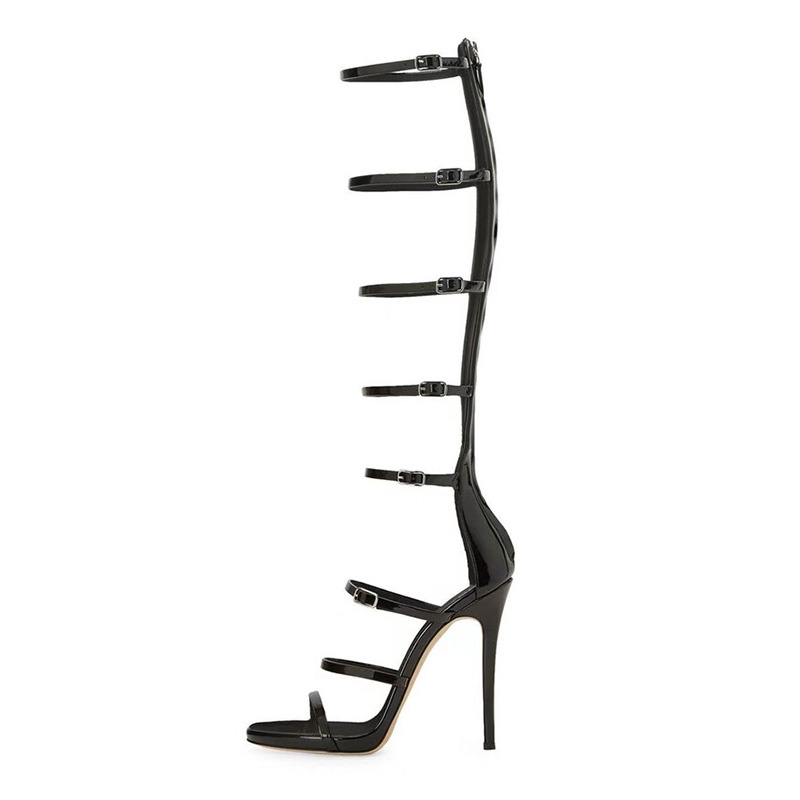 夏の女性用クールブーツ新作2026セクシー10cmハイヒール - Knee High Boots Women のレビューと価格