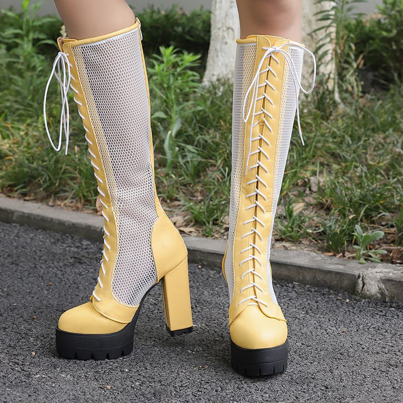 ORCHA LISA セクシーなレディースニーハイブーツ ラ - Knee High Boots Women のレビューと価格