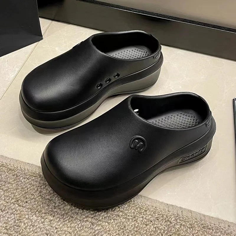 レディース 厚底プラットフォームサンダル クロッグスリッパ  - Cork Wedge Sandal のレビューと価格