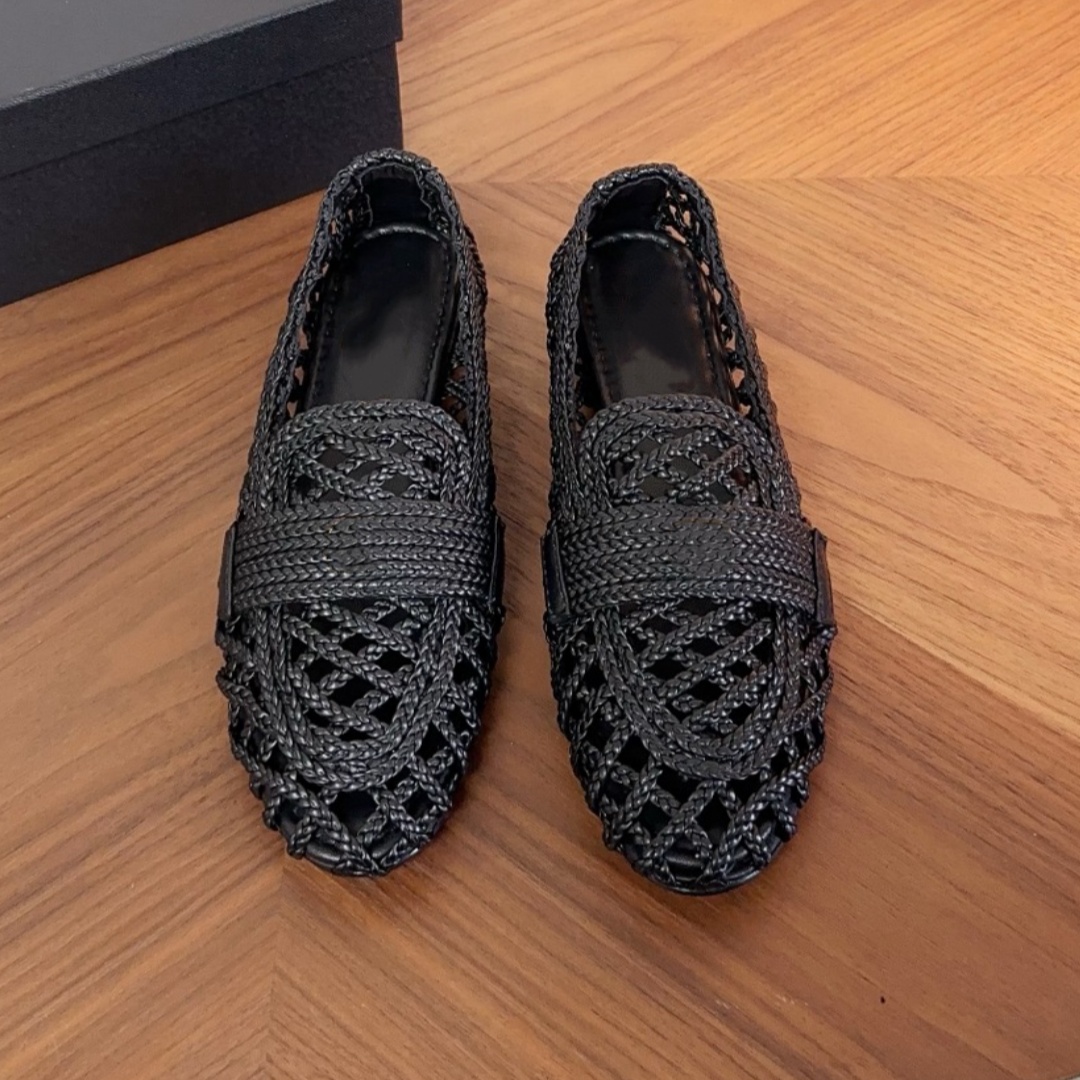 高級ブランド レディース スリッポン 手織りシューズ 通勤靴 - Women Shoes Luxury Brand のレビューと価格