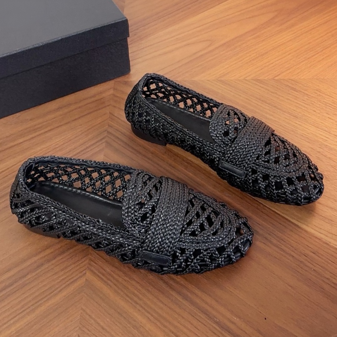 高級ブランド レディース スリッポン 手織りシューズ 通勤靴 - Women Shoes Luxury Brand のレビューと価格