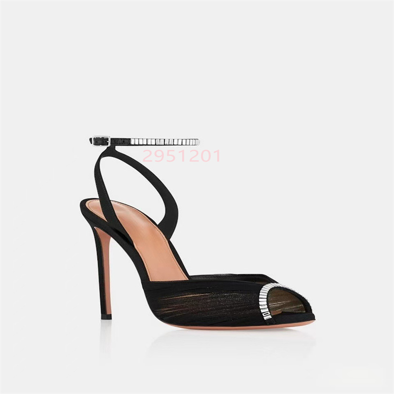 クリスタル V ポインテッドトゥ レディース ホワイト レー - Women'S Shoes Peep Toe のレビューと価格