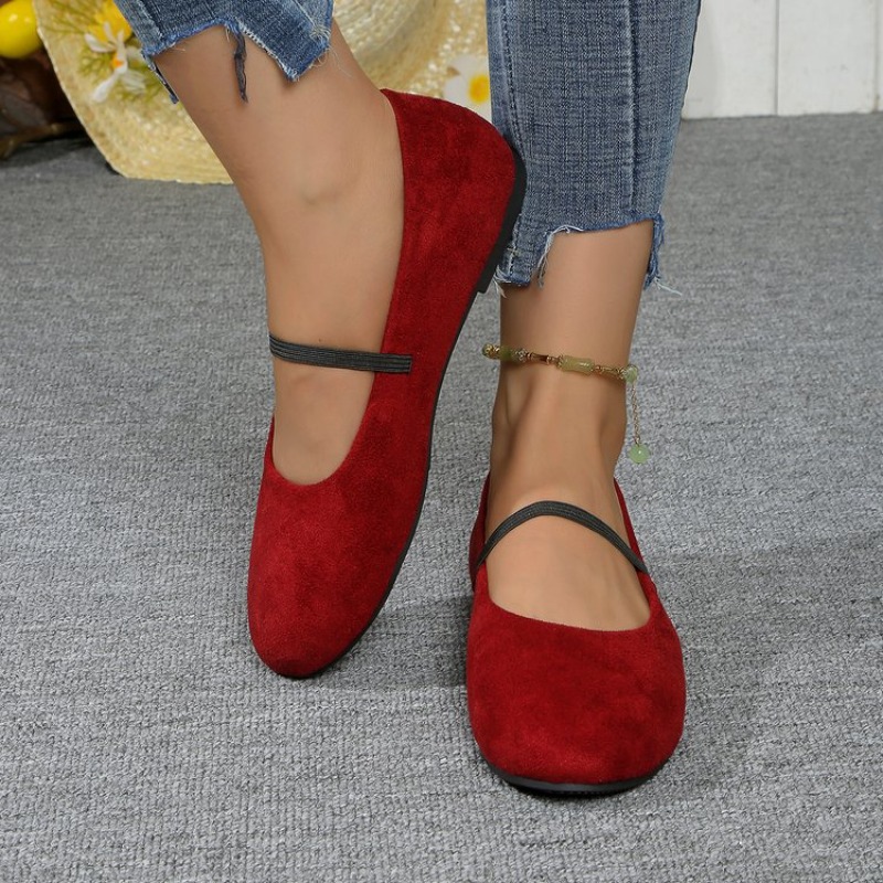 バレエシューズ女性ラウンドトゥ弾性バンドシューズ newwo - Women'S Shoes Round Toe のレビューと価格