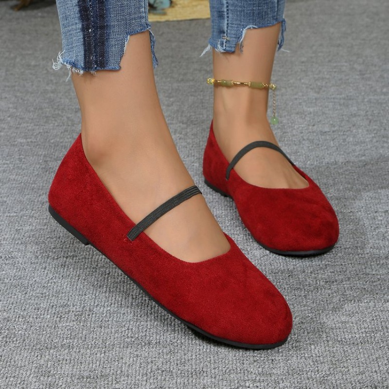 バレエシューズ女性ラウンドトゥ弾性バンドシューズ newwo - Women'S Shoes Round Toe のレビューと価格